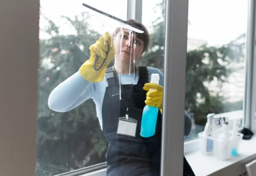 Nettoyage de vitres intérieures et extérieures à Tasque